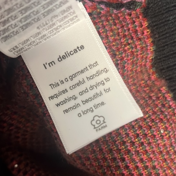 FARM RIO Beaded Leopard Pattern Beaded Sweater, size small - Picture 10 of 13